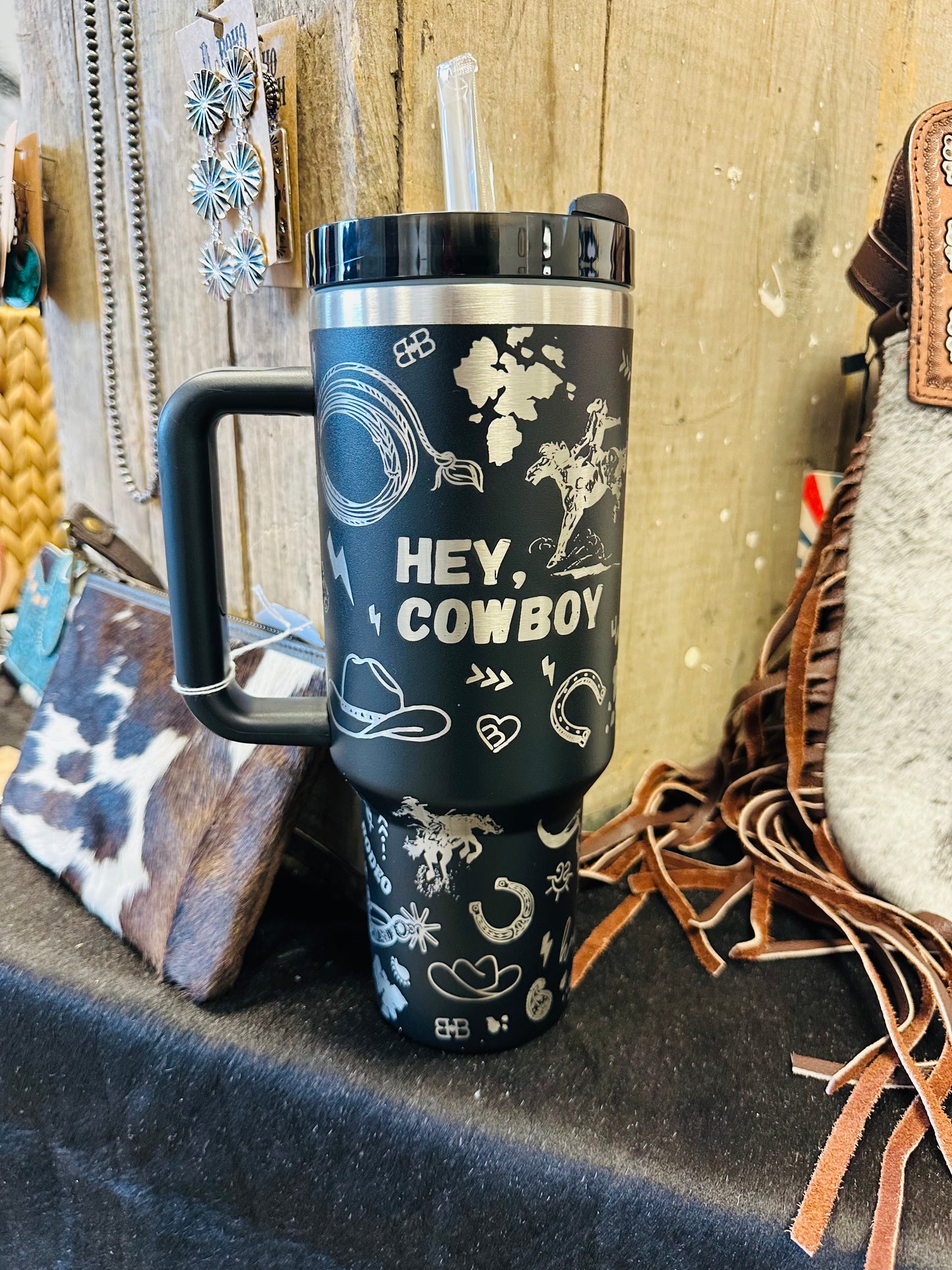 Hey Cowboy Tumbler